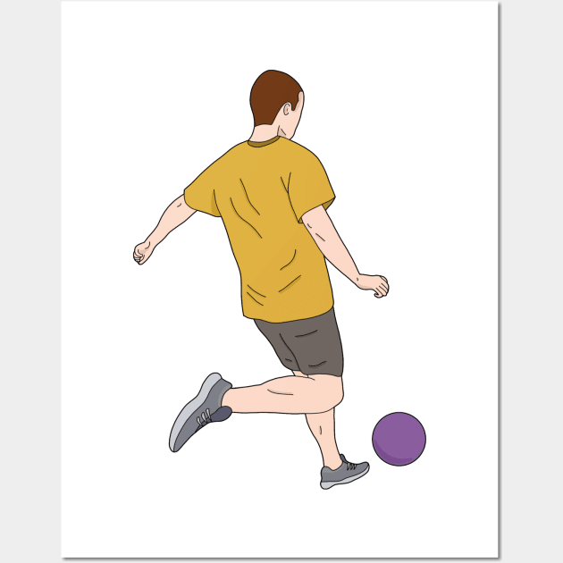 Kickball Wall Art by DiegoCarvalho